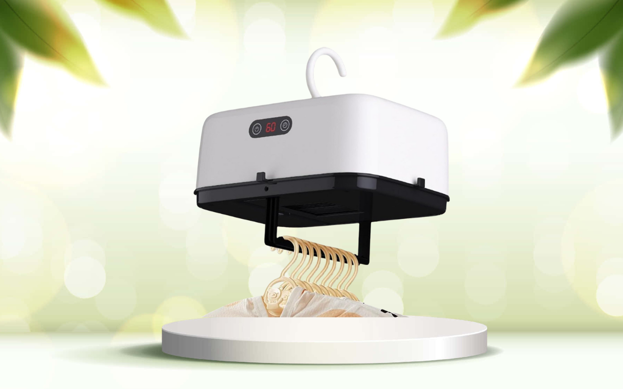 Scopri come asciugare i tuoi capi velocemente anche in spazi ridotti con Cloth Dryner