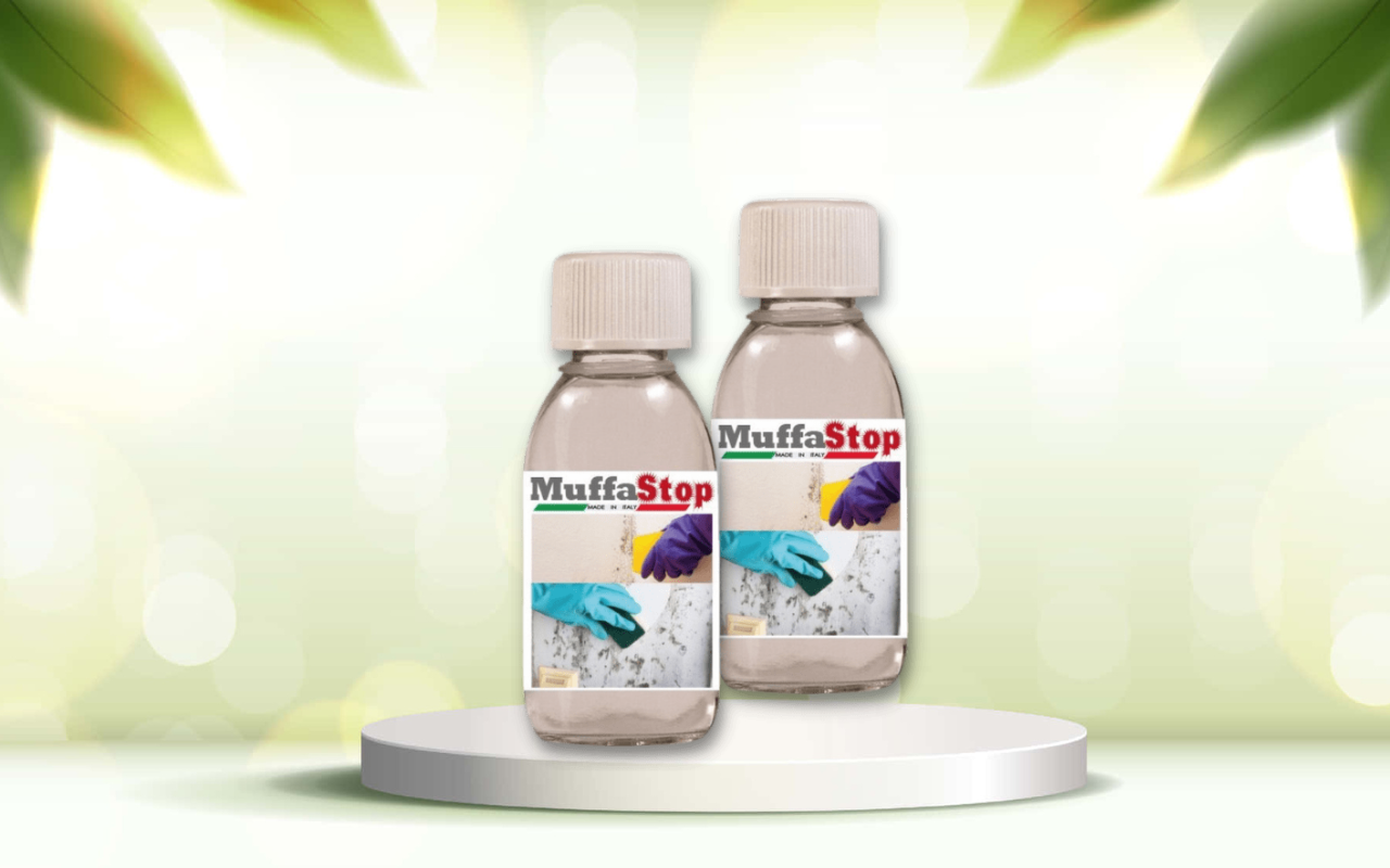 Elimina subito muffa e alghe in casa e fuori con Muffa Stop: soluzione rapida ed efficace