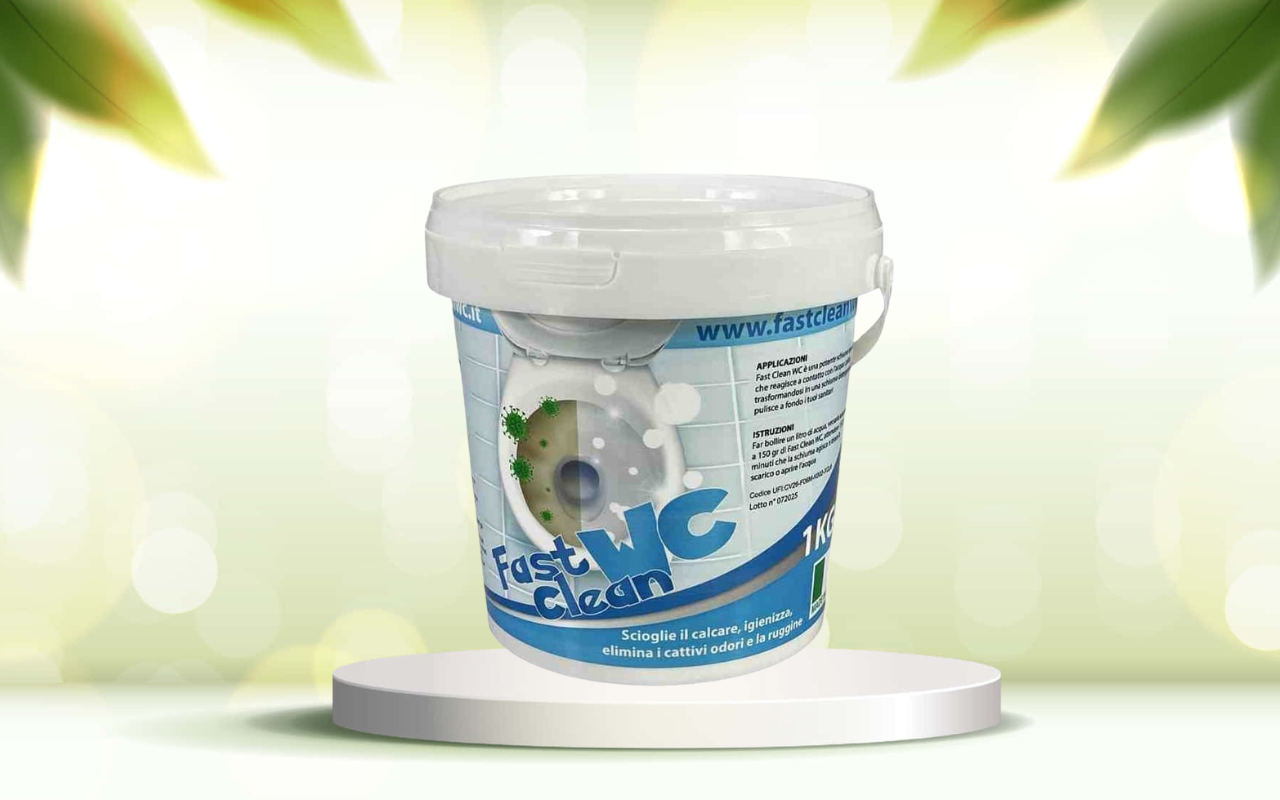 Scopri Fast Clear WC: pulizia profonda senza sforzo, igiene e freschezza garantite